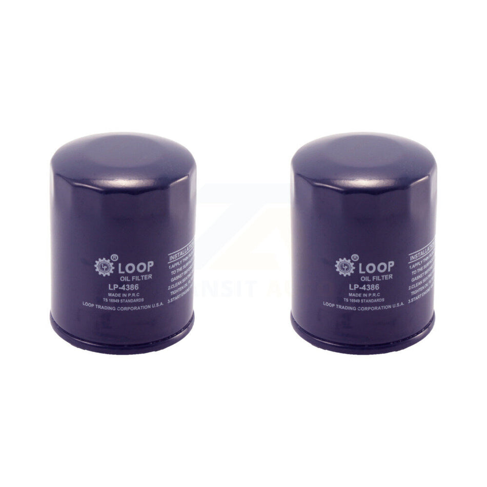 Engine Oil Filter (2 Pack) For Toyota Corolla Camry Matrix RAV4 Pontiac Vibe Suzuki SX4 KLO-100021