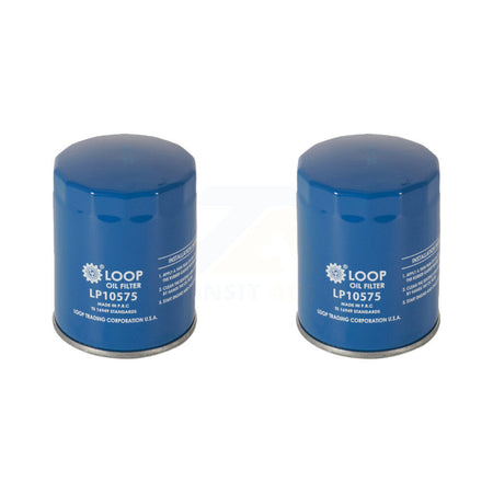 Engine Oil Filter (2 Pack) For Ford F-150 Chevrolet GMC Sierra 1500 Silverado Explorer HD KLO-100023