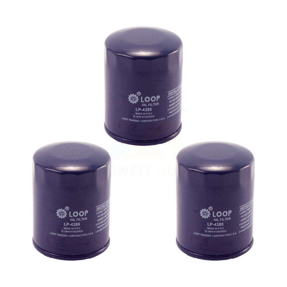 Engine Oil Filter (3 Pack) For Toyota Corolla Camry Matrix RAV4 Pontiac Vibe Suzuki SX4 KLO-100045