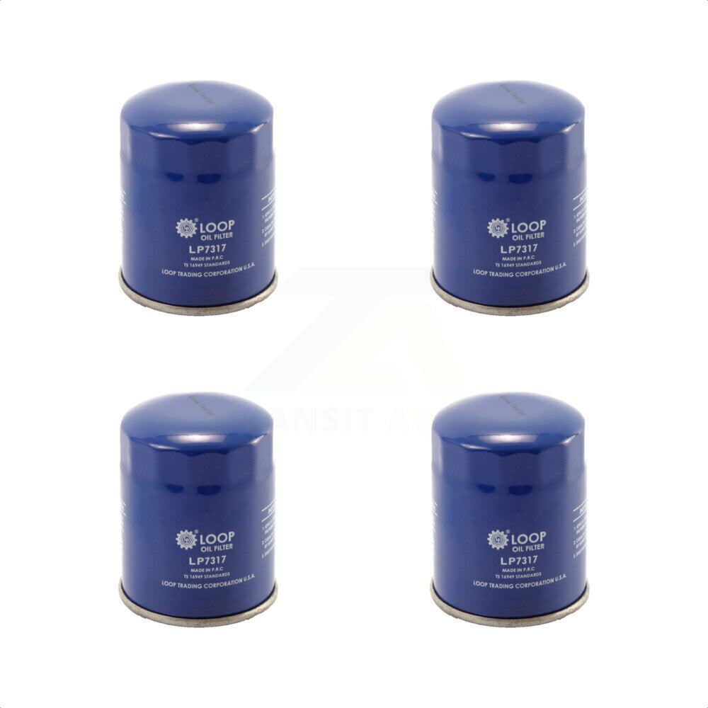 Engine Oil Filter (4 Pack) For Honda Civic CR-V Subaru Acura Mitsubishi Accord Nissan RDX KLO-100062