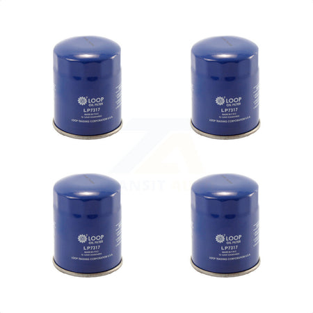 Engine Oil Filter (4 Pack) For Honda Civic CR-V Subaru Acura Mitsubishi Accord Nissan RDX KLO-100062