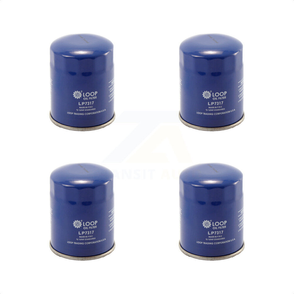 Engine Oil Filter (4 Pack) For Honda Civic CR-V Subaru Acura Mitsubishi Accord Nissan RDX KLO-100062