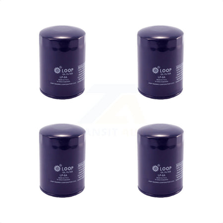 Engine Oil Filter (4 Pack) For Ford F-150 Mustang Ranger F-250 E-350 Econoline F-350 HD KLO-100065