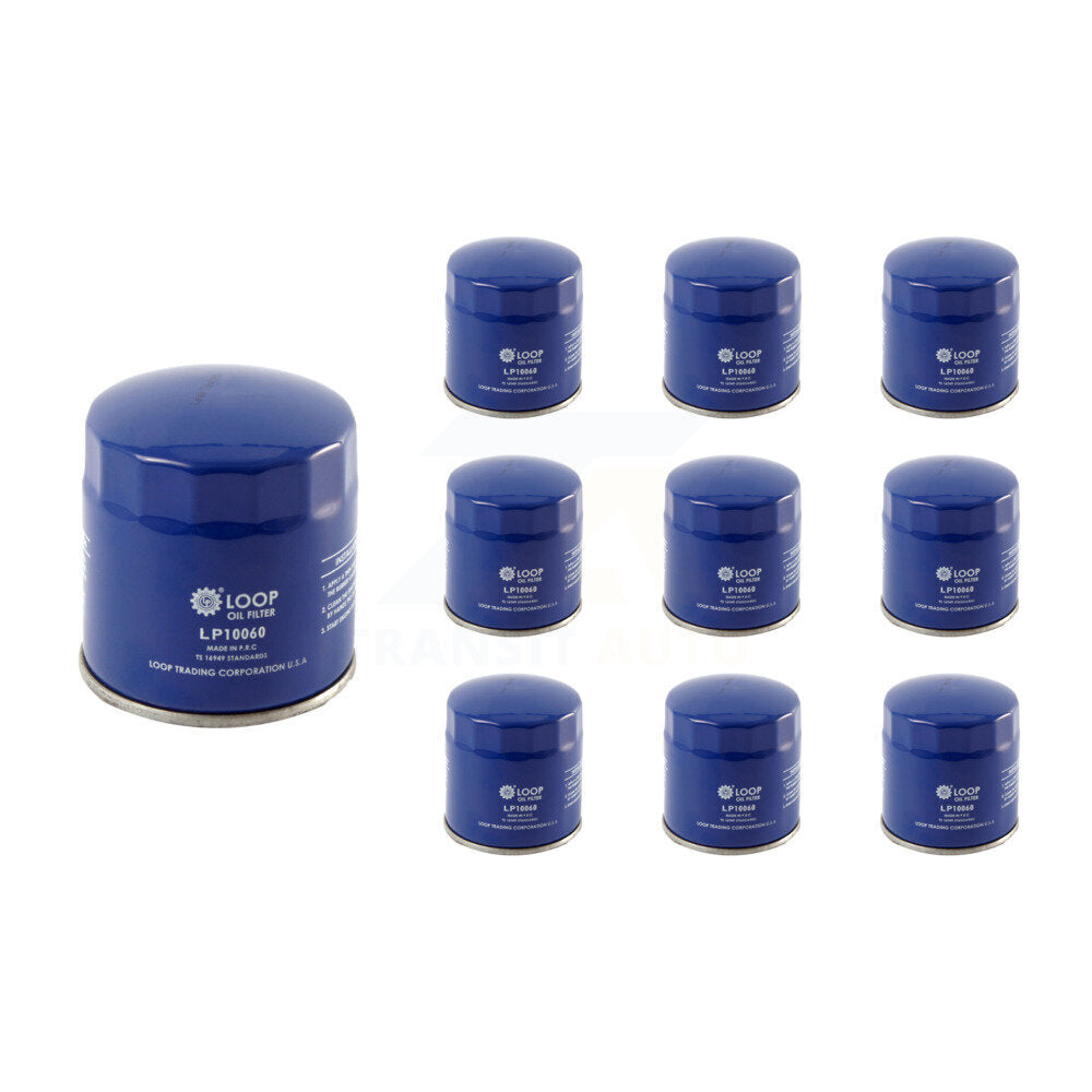 Engine Oil Filter (10 Pack) For Ram Jeep 1500 Chevrolet Dodge GMC Classic Journey Sierra KLO-100098