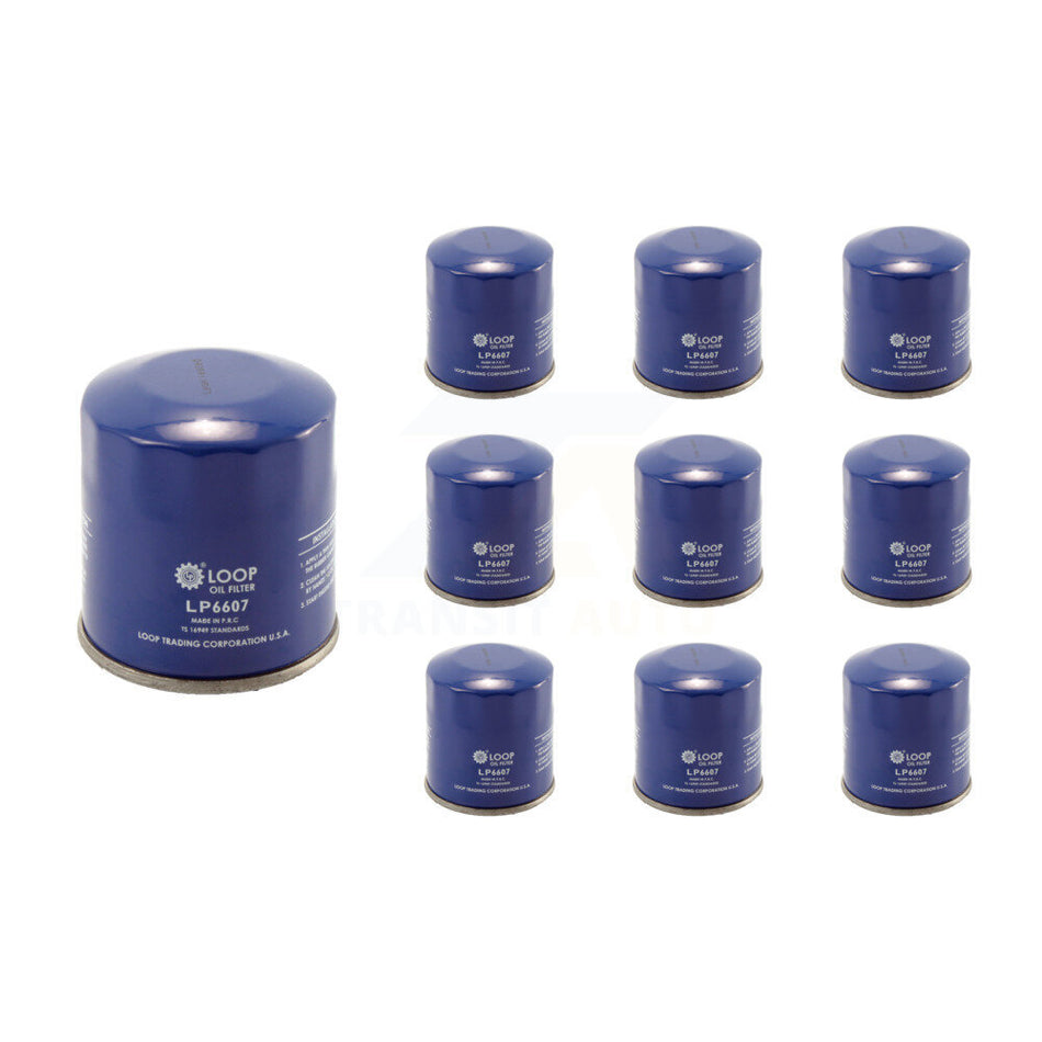 Engine Oil Filter (10 Pack) For Nissan Mazda Rogue 3 CX-5 Sentra INFINITI Murano Subaru 2 KLO-100112