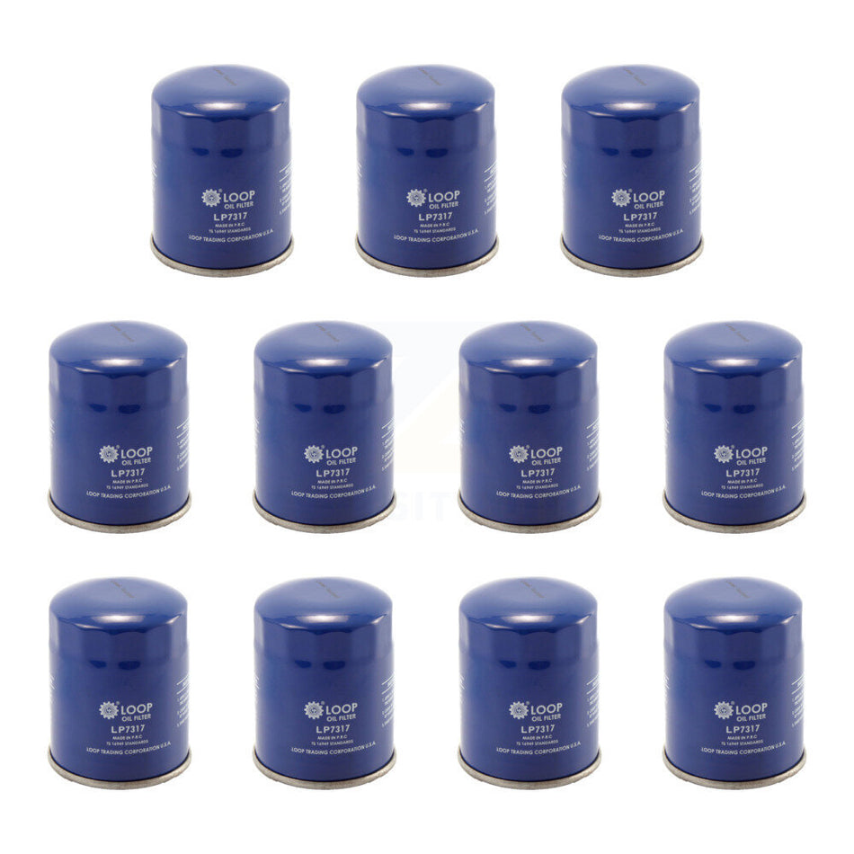 Engine Oil Filter (11 Pack) For Honda Civic CR-V Subaru Acura Mitsubishi Accord Nissan TL KLO-100139