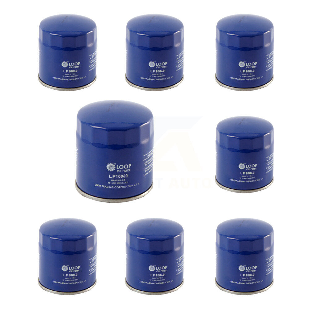 Engine Oil Filter (8 Pack) For Ram Jeep 1500 Chevrolet Dodge GMC Classic Journey Cherokee KLO-100218