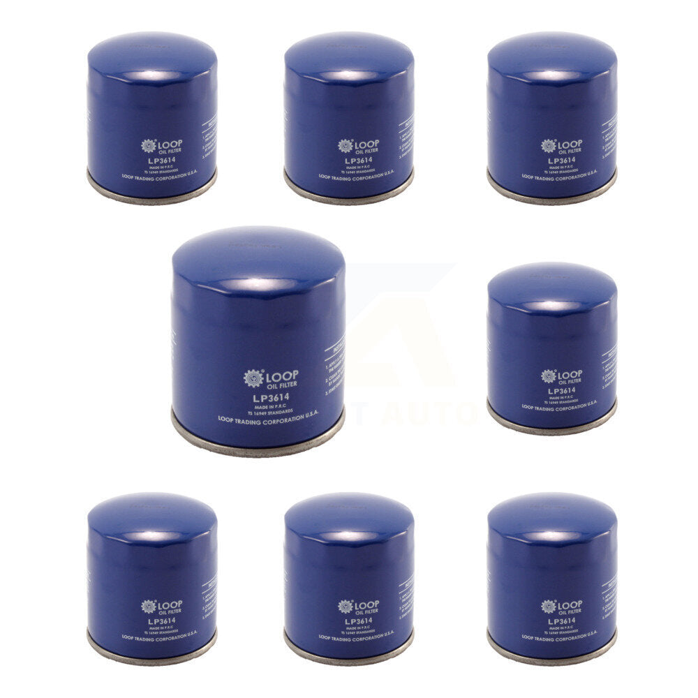 Engine Oil Filter (8 Pack) For Ford Escape Toyota Mazda Volkswagen 3 Jetta Tacoma Focus 5 KLO-100225