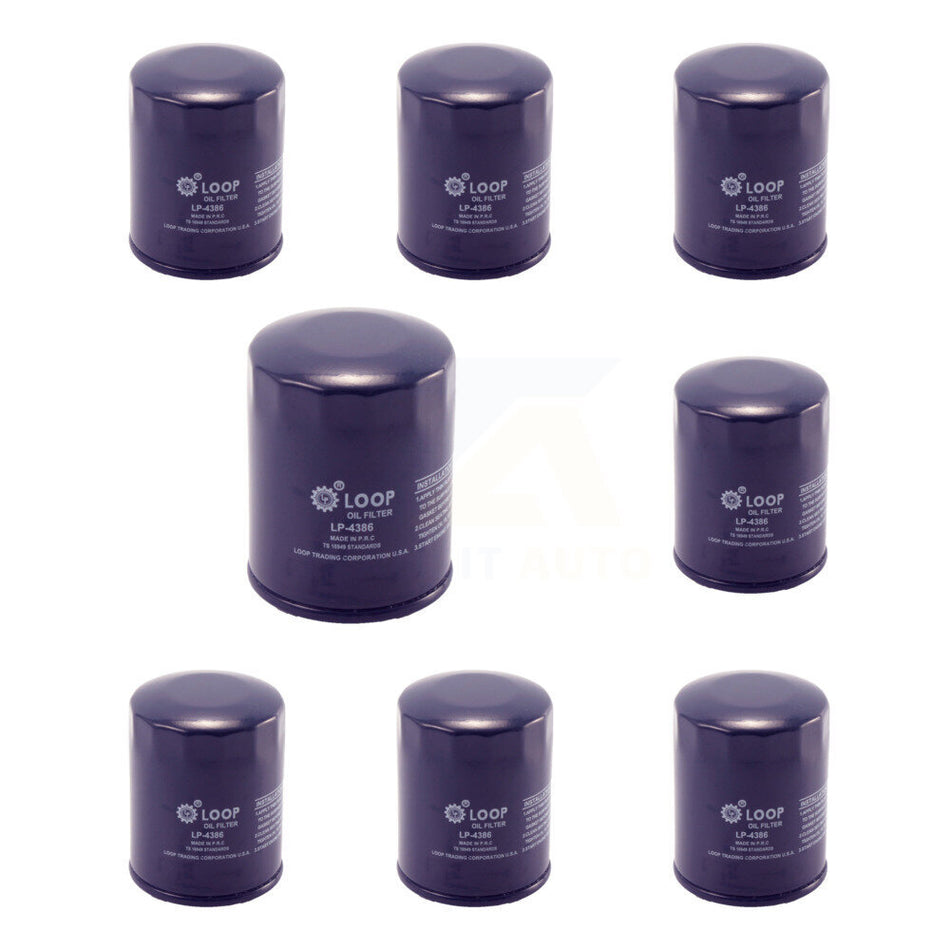 Engine Oil Filter (8 Pack) For Toyota Corolla Camry Matrix RAV4 Pontiac Vibe Suzuki SX4 KLO-100236