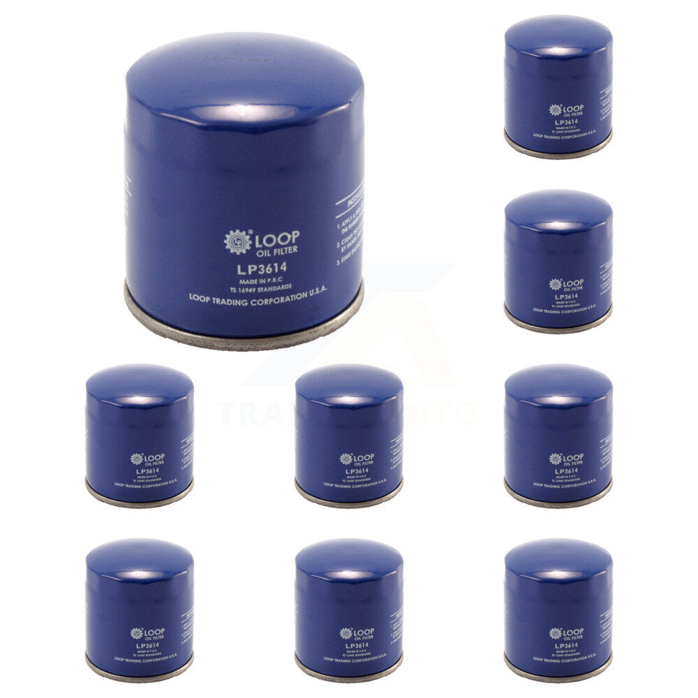 Engine Oil Filter (9 Pack) For Ford Escape Toyota Mazda Volkswagen 3 Jetta Tacoma Focus 5 KLO-100249