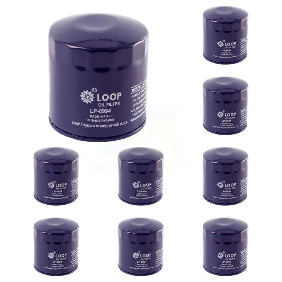 Engine Oil Filter (9 Pack) For Audi A4 Quattro Volkswagen Passat A6 Allroad S4 Cabriolet KLO-100264