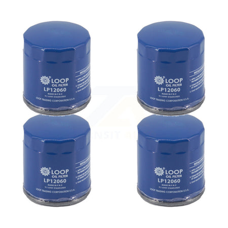 Engine Oil Filter (4 Pack) For Chevrolet GMC Equinox Buick Terrain Cruze Malibu Colorado KLO-100292