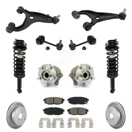 Rear Disc Rotor Brake Pad Hub Bearing Control Arm Tie Rod End Complete Strut Assembly Coil Spring Sh