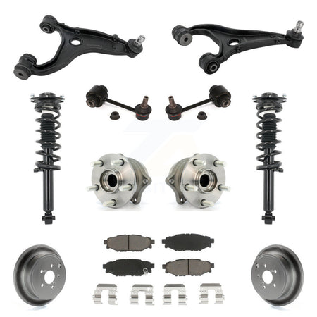Rear Disc Rotor Brake Pad Hub Bearing Control Arm Tie Rod End Complete Strut Assembly Coil Spring Sh