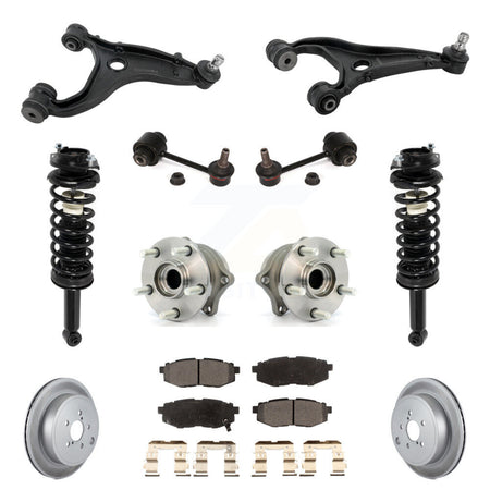 Rear Disc Rotor Brake Pad Hub Bearing Control Arm Tie Rod End Complete Strut Assembly Coil Spring Sh