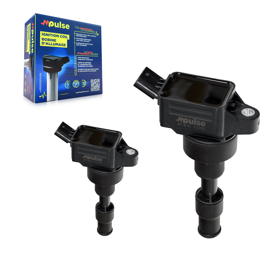 Ignition Coil (2 Pack) For Hyundai Kia Tucson Sorento Sportage Santa Fe Sport Sonata G70 KMP-100017