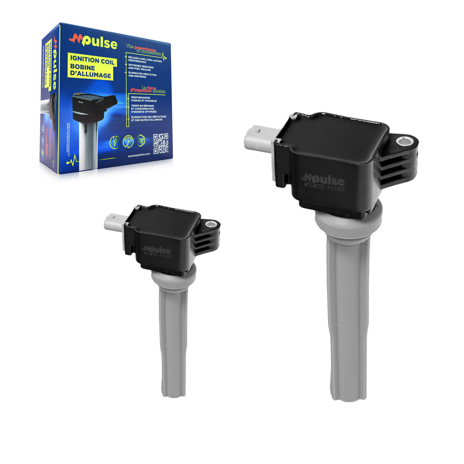 Ignition Coil (2 Pack) For Ford F-150 Edge Fusion Lincoln MKX MKZ Continental KMP-100049