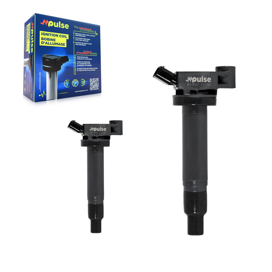 Ignition Coil (2 Pack) For Toyota Camry Sienna Highlander Lexus RX330 Solara RX400h ES330 KMP-100053