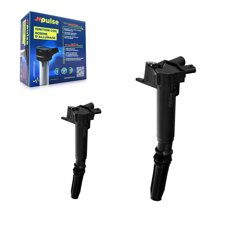 Ignition Coil (2 Pack) For Ford F-350 Super Duty F-250 E-450 E-350 Left Bank 6.2L KMP-100141