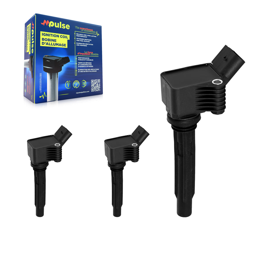 Ignition Coil (3 Pack) For Volkswagen Audi Jetta Q5 Golf Tiguan Q3 SportWagen Atlas Q7 A4 KMP-100204