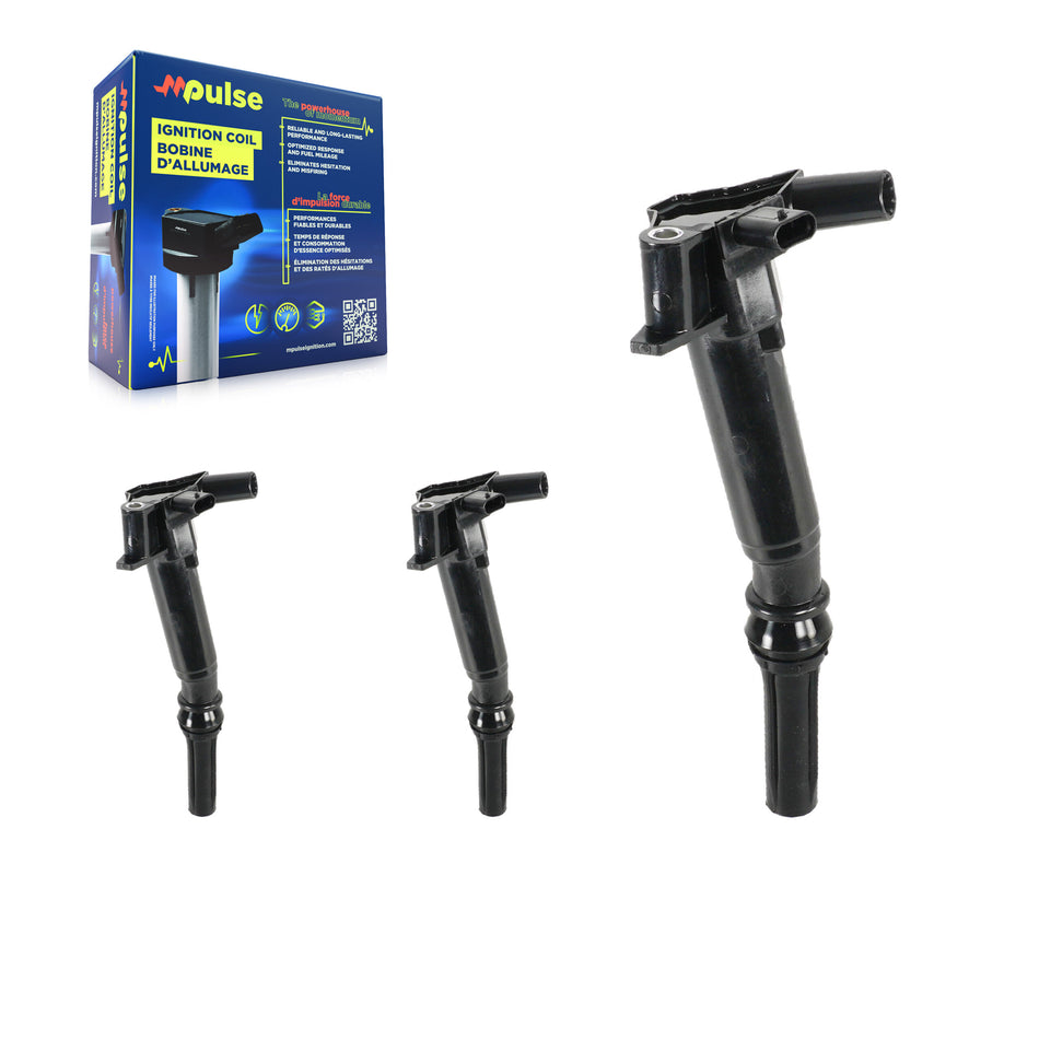 Ignition Coil (3 Pack) For Ford F-350 Super Duty F-250 E-450 E-350 Right Bank 6.2L KMP-100210