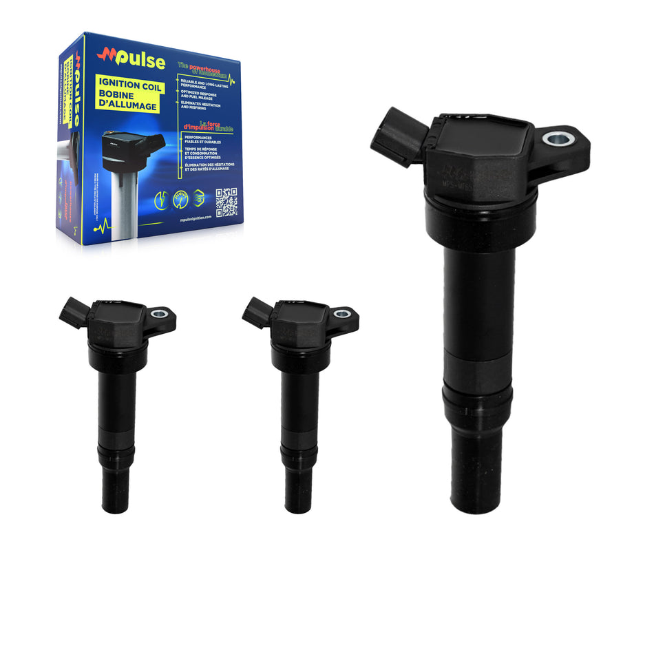 Ignition Coil (3 Pack) For Hyundai Elantra Tucson Kia Soul GT Forte Rondo Forte5 Coupe KMP-100258