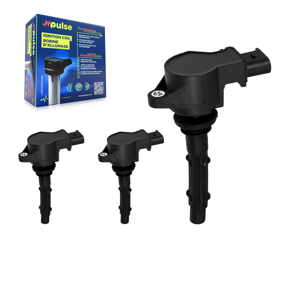 Ignition Coil (3 Pack) For Mercedes-Benz GLK350 C300 ML350 E350 C250 C350 C230 Dodge 2500 KMP-100289
