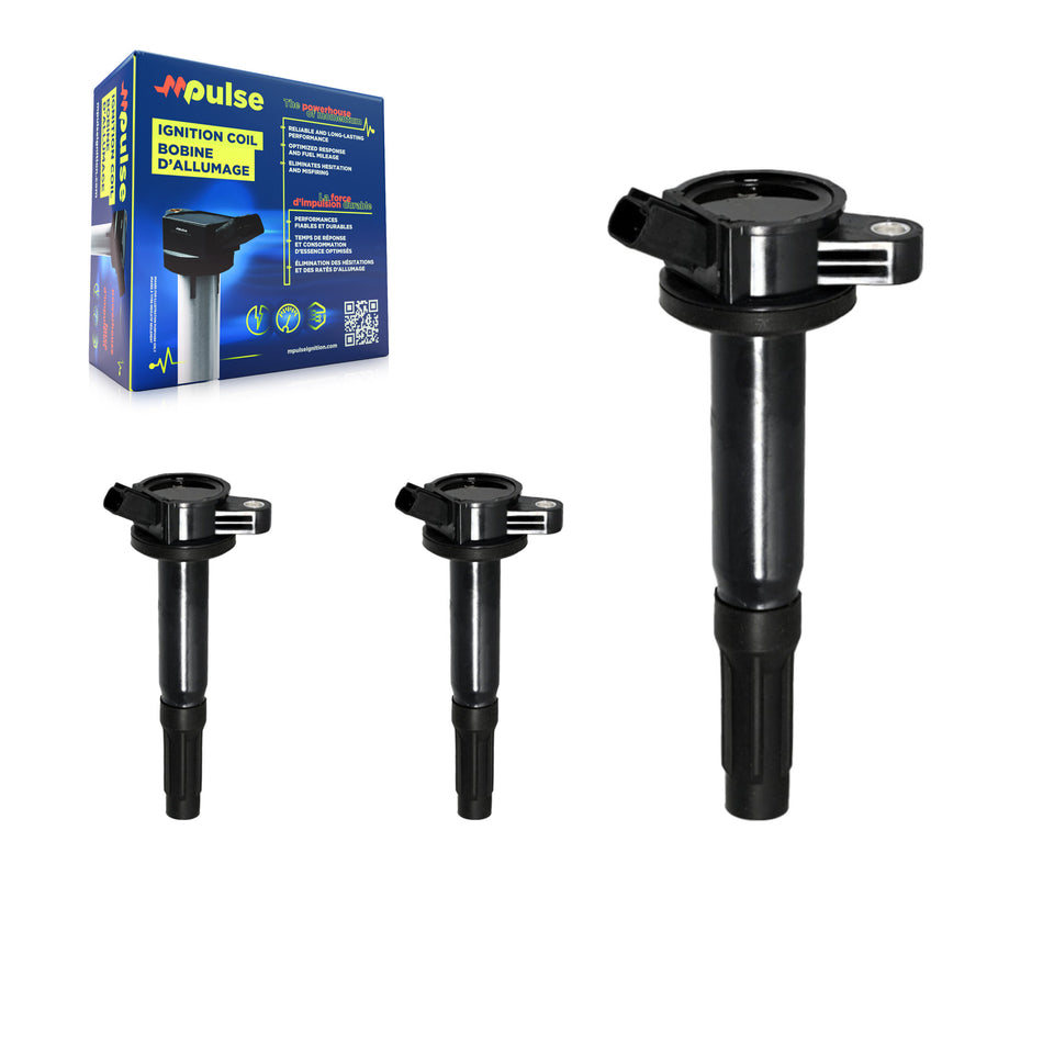 Ignition Coil (3 Pack) For Ford Escape Fusion Mazda Tribute Lincoln Zephyr Mercury Milan KMP-100317