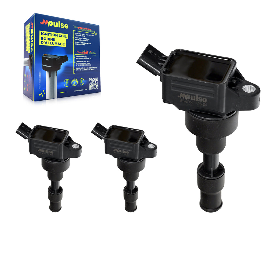 Ignition Coil (3 Pack) For Hyundai Kia Tucson Sorento Sportage Santa Fe Sport Sonata G70 KMP-100328