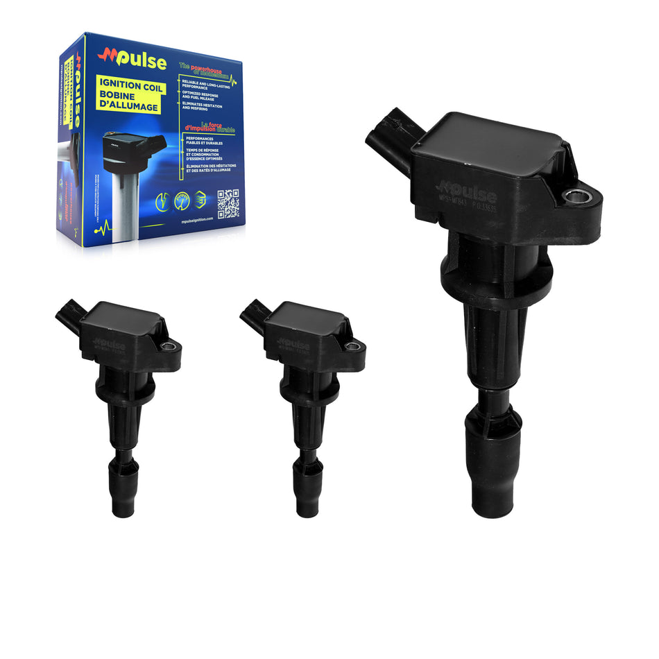 Ignition Coil (3 Pack) For Hyundai Elantra Ioniq Kia Niro KMP-100332