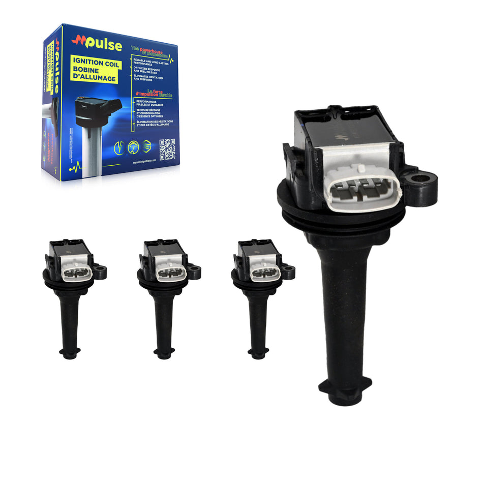 Ignition Coil (4 Pack) For Volvo S60 S40 C30 XC60 V70 V50 C70 V60 XC70 Cross Country KMP-100381
