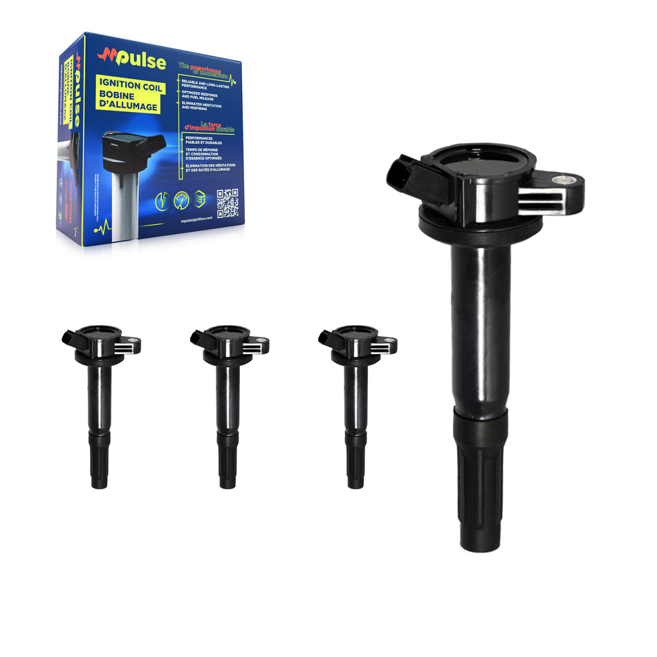 Ignition Coil (4 Pack) For Ford Escape Fusion Mazda Tribute Lincoln Zephyr Mercury Milan KMP-100423