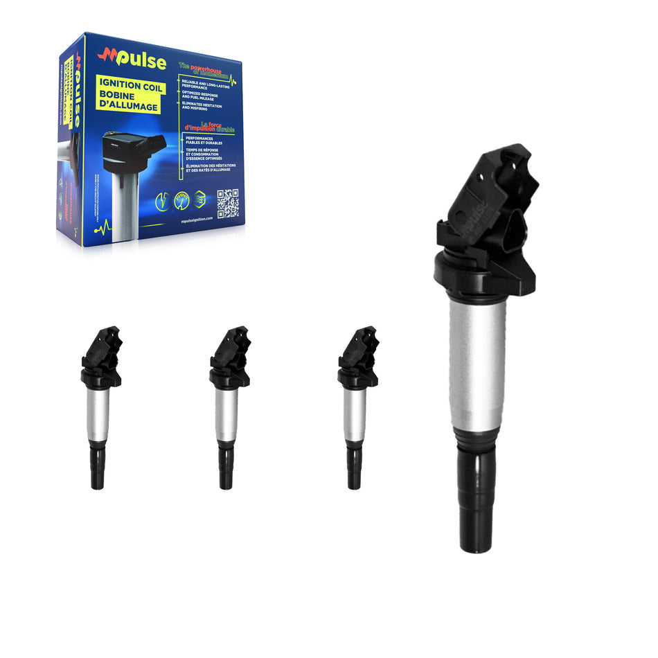 Ignition Coil (4 Pack) For BMW X5 X3 Mini 328i xDrive Cooper X1 320i 323i Z4 Countryman 1 KMP-100437