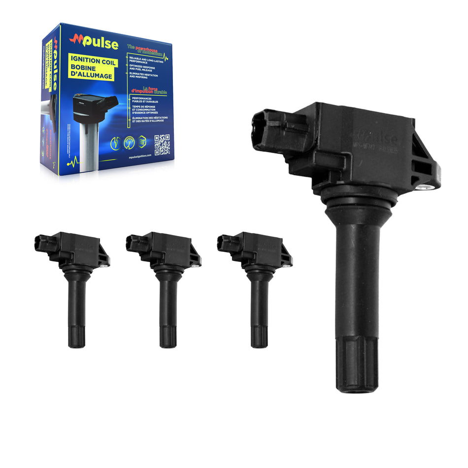 Ignition Coil (4 Pack) For Subaru Outback Impreza Forester WRX Crosstrek Legacy XV BRZ 86 KMP-100441