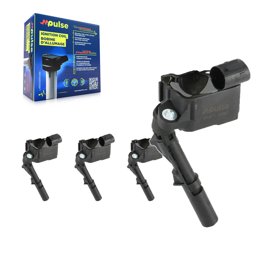 Ignition Coil (4 Pack) For Mercedes-Benz C43 AMG E400 GLC43 GLE43 GLE400 C400 GLS450 C450 KMP-100449