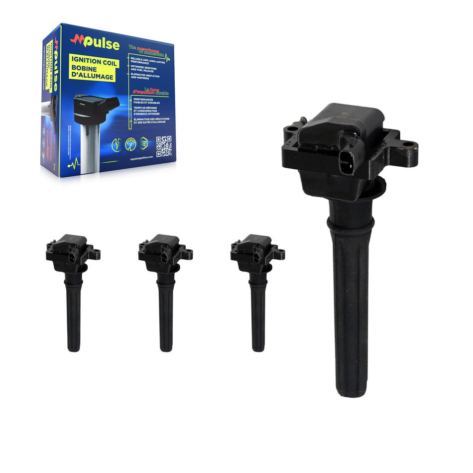 Ignition Coil (4 Pack) For Chrysler Sebring 300 Dodge Intrepid Magnum Concorde Stratus KMP-100513