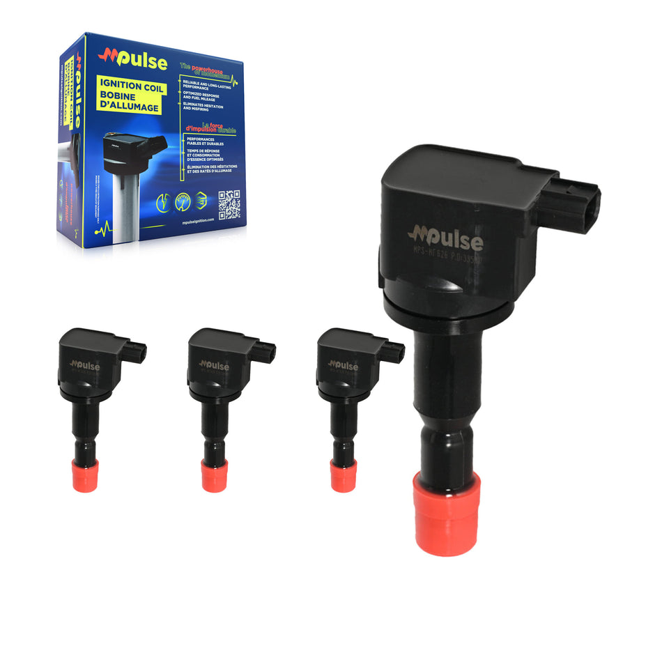 Ignition Coil (4 Pack) For Honda Fit CR-Z KMP-100541