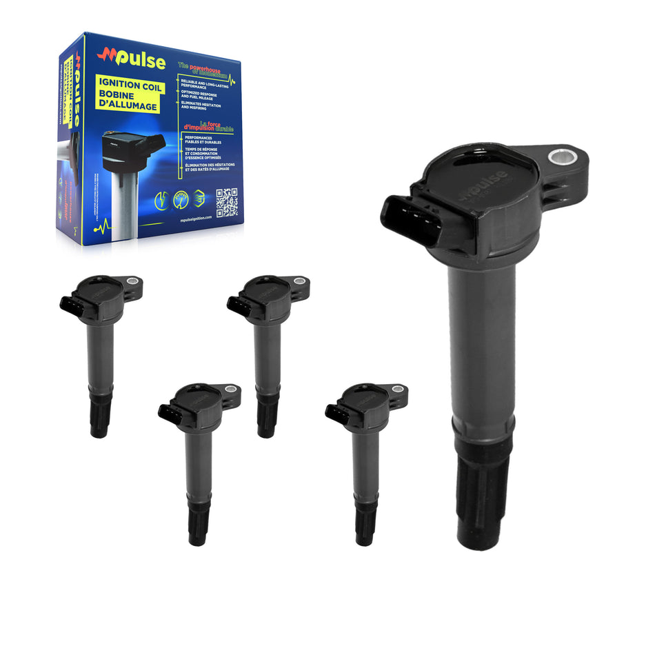 Ignition Coil (5 Pack) For Toyota RAV4 Camry Lexus Highlander Tundra Sienna 4Runner Venza KMP-100548