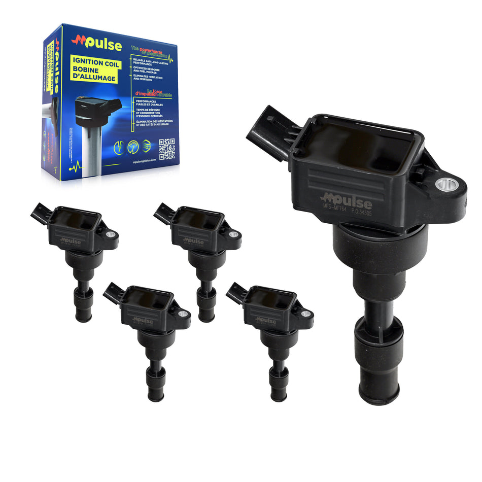 Ignition Coil (5 Pack) For Hyundai Kia Tucson Sorento Sportage Santa Fe Sport Sonata G70 KMP-100563