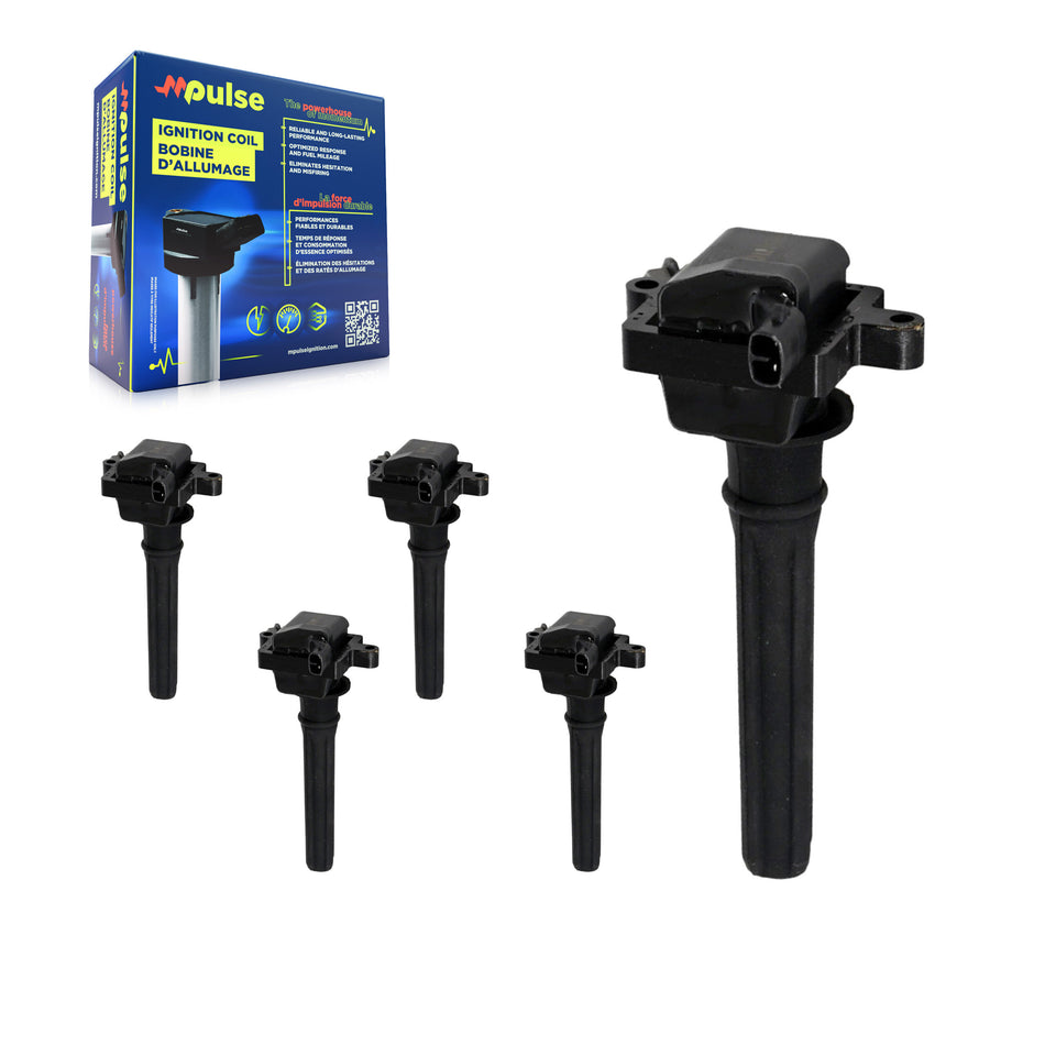 Ignition Coil (5 Pack) For Chrysler Sebring 300 Dodge Intrepid Magnum Concorde Stratus KMP-100623