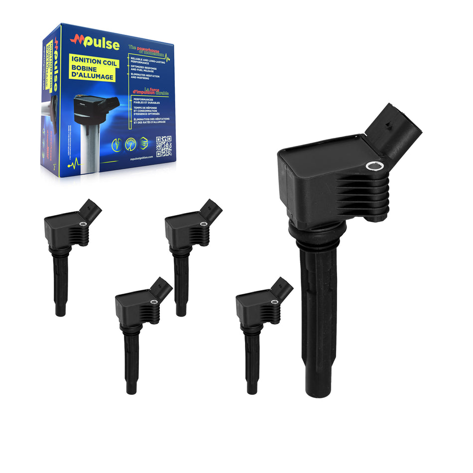 Ignition Coil (5 Pack) For Volkswagen Audi Jetta Q5 Golf Tiguan Q3 SportWagen Atlas Q7 A4 KMP-100692