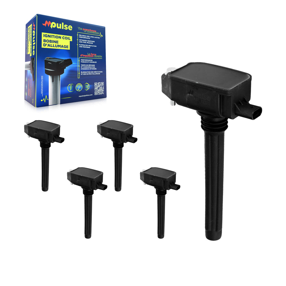 Ignition Coil (5 Pack) For Jeep Ram 1500 Wrangler Grand Cherokee Chrysler Dodge Durango L KMP-100720