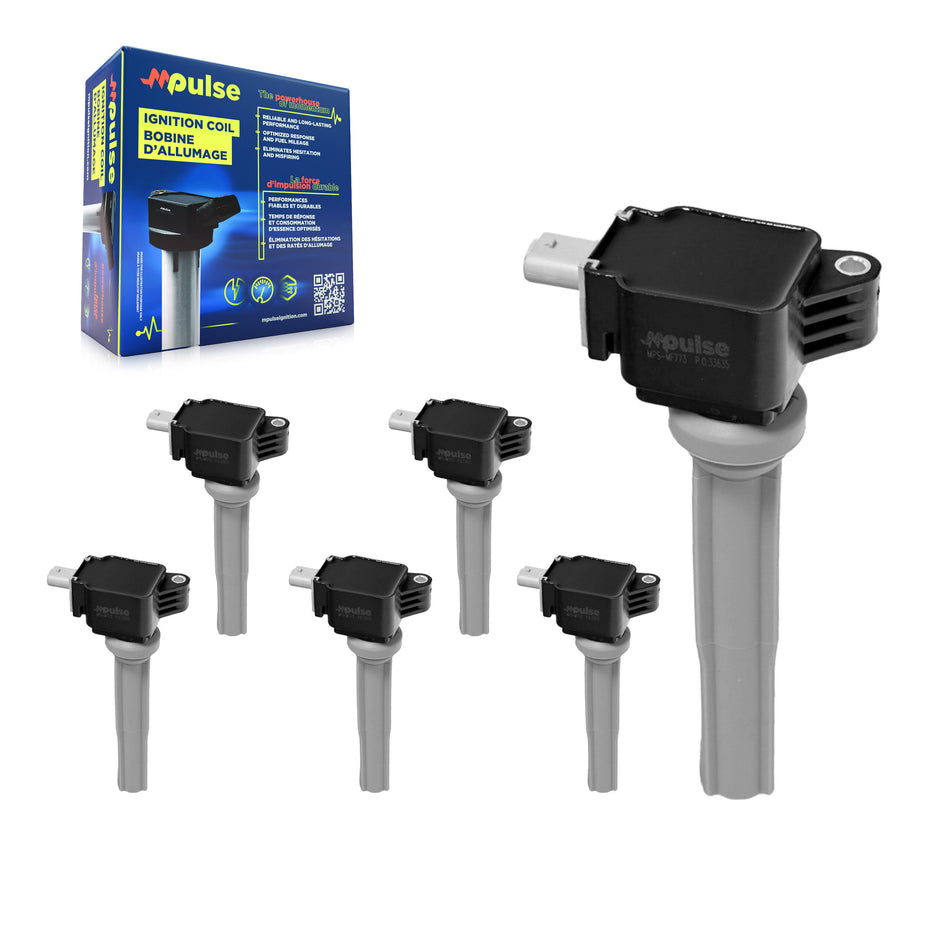 Ignition Coil (6 Pack) For Ford F-150 Edge Fusion Lincoln MKX MKZ Continental KMP-100959