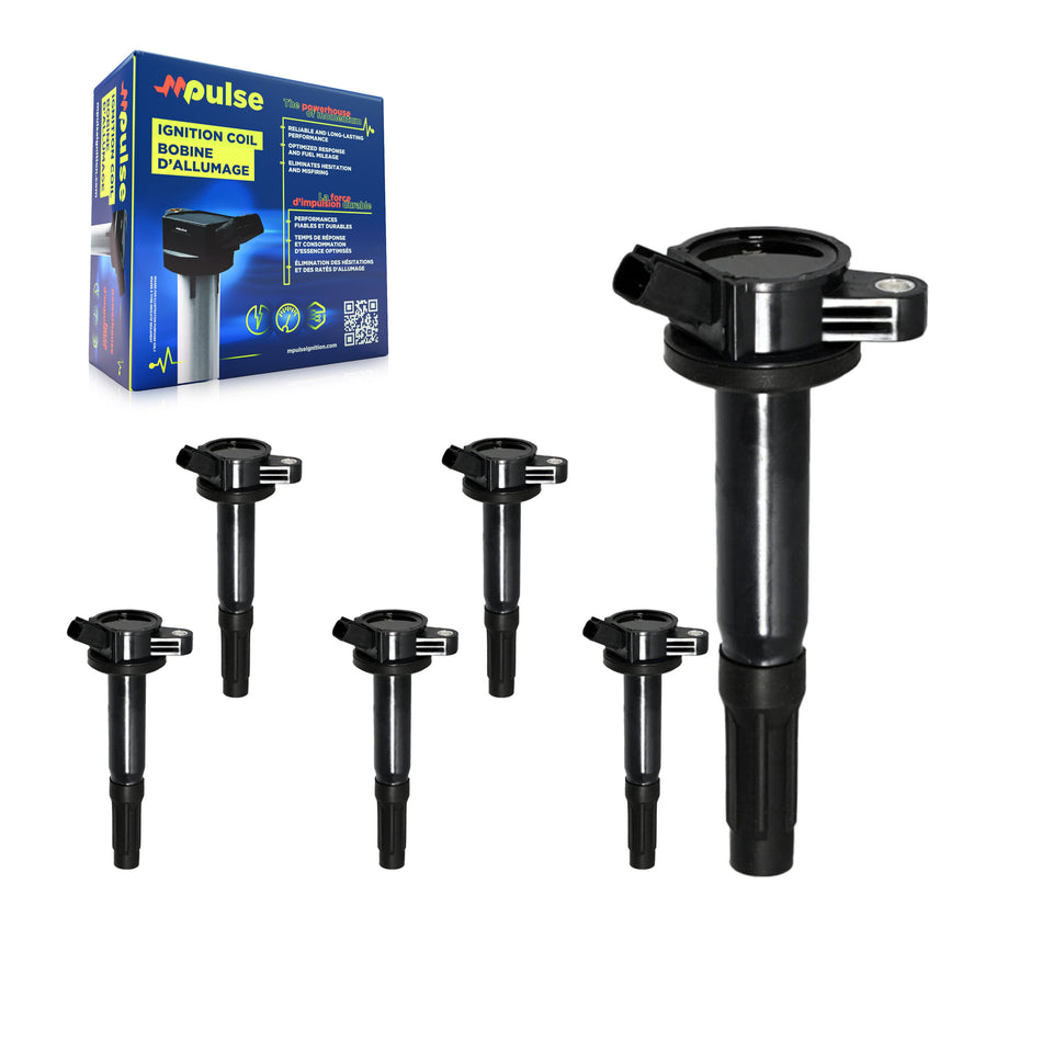 Ignition Coil (6 Pack) For Ford Escape Fusion Mazda Tribute Lincoln Zephyr Mercury Milan KMP-101006