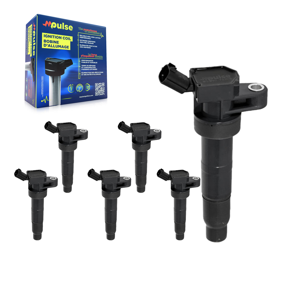 Ignition Coil (6 Pack) For Hyundai Kia Tucson Santa Fe Sport Sonata Sorento Optima Forte KMP-101044