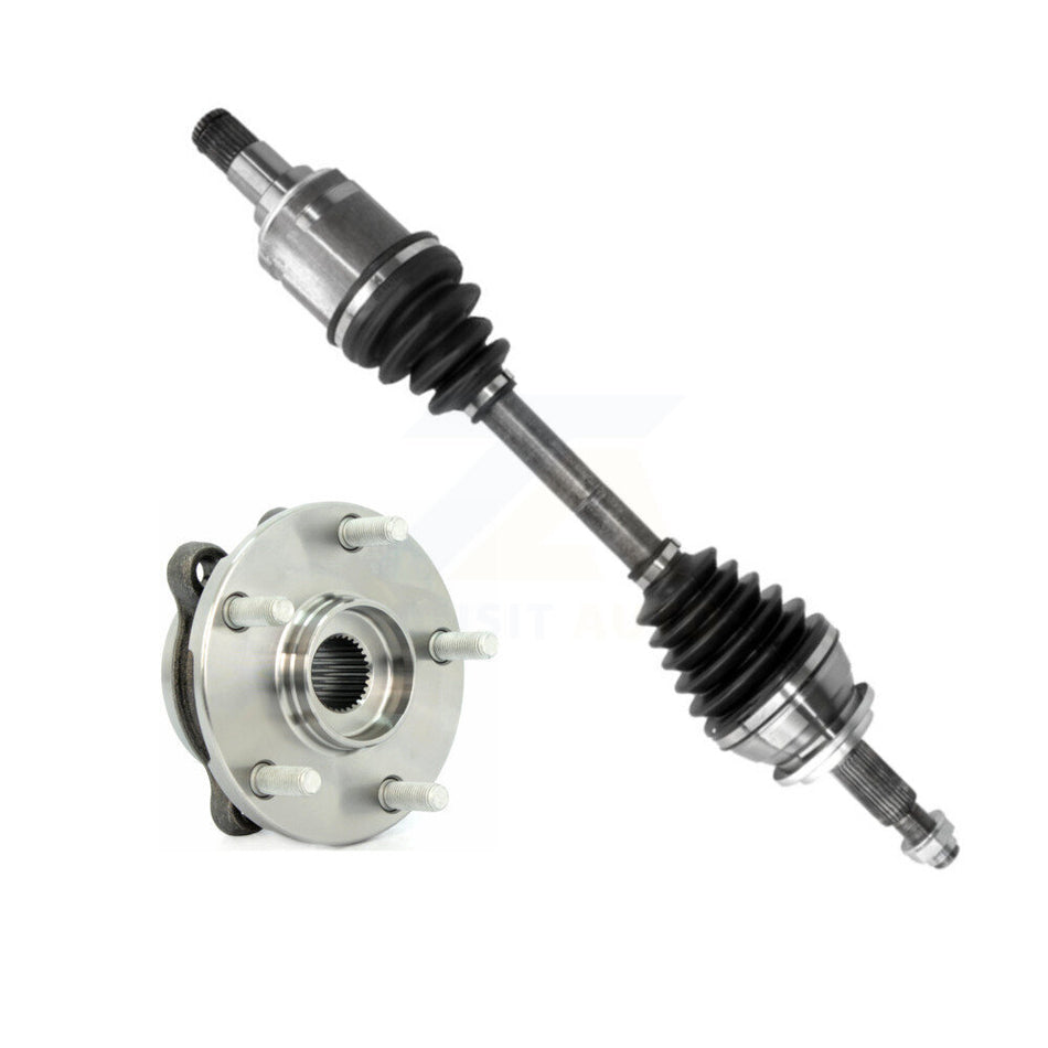 Front Left CV Axle Drive Shaft And Hub Bearing Assembly Kit For Toyota RAV4 Scion tC KN7-100005