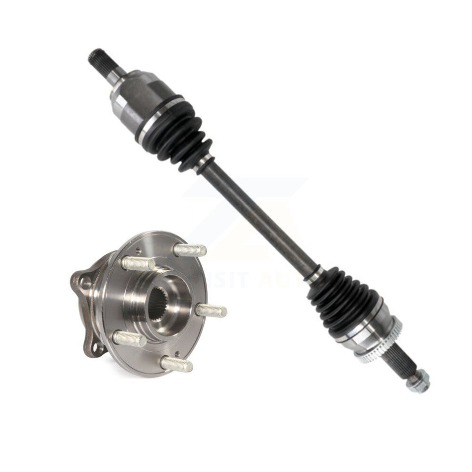 Front Left CV Axle Drive Shaft And Hub Bearing Assembly Kit For Hyundai Sonata Kia Optima KN7-100012