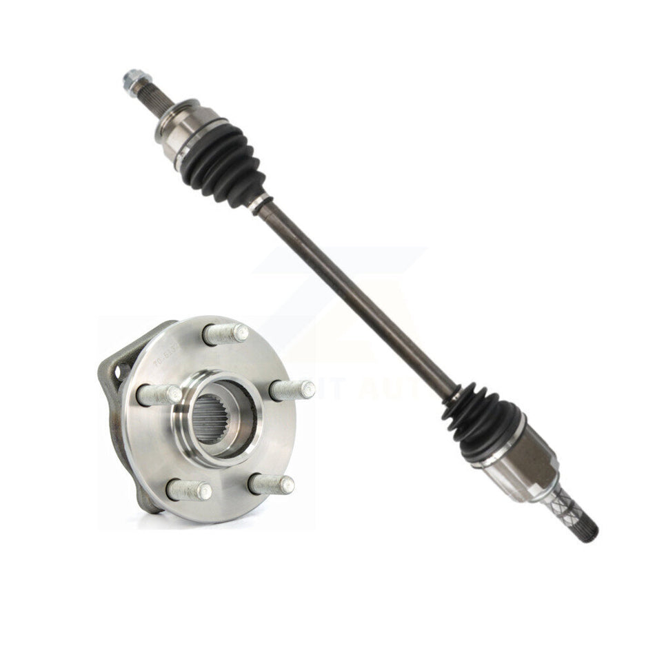 Front Left CV Axle Drive Shaft And Hub Bearing Kit For 2010-2014 Subaru Outback Legacy KN7-100013