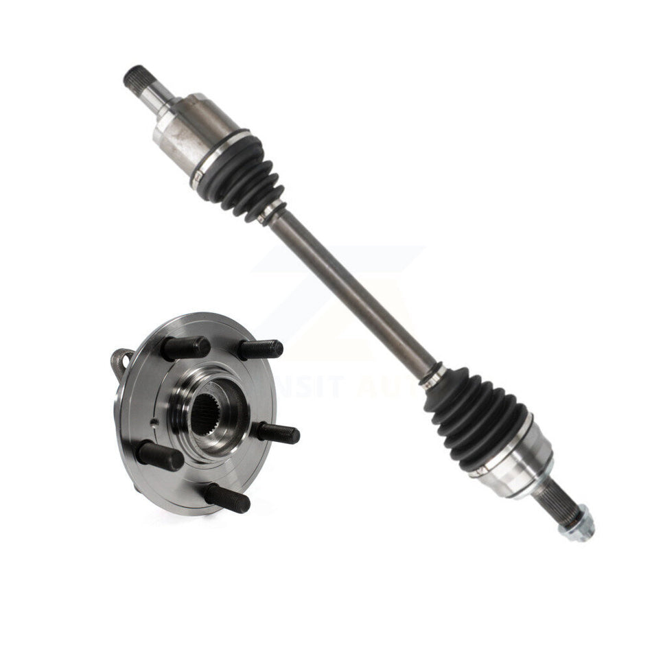 Front Left CV Axle Drive Shaft And Complete Hub Bearing Assembly Kit For Honda Odyssey KN7-100020