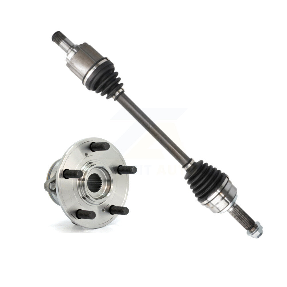 Front Left CV Axle Drive Shaft And Hub Bearing Assembly Kit For 2010-2013 Acura MDX ZDX KN7-100030